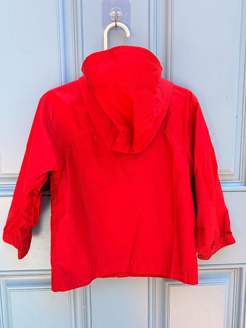 Columbia Kids 3T Red Hooded Lightweight Windbreaker Jacket
